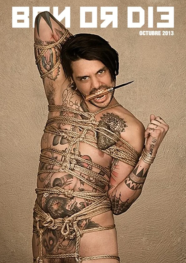Portada de la revista BCN or Die de octubre de 2013, con fotografía de Tentesion