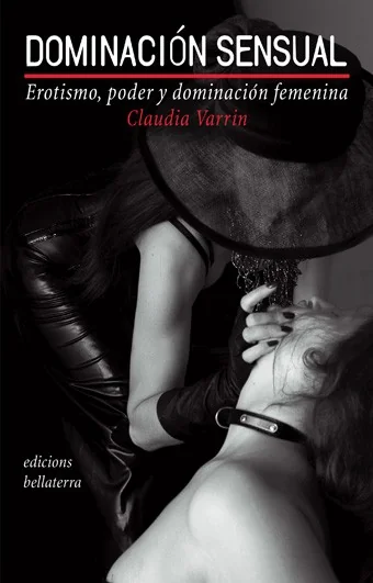 Portada del libro Dominación sensual, con fotografía de Tentesion